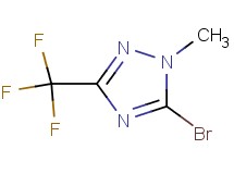 5-bromo-1-methyl-3-(trifluoromethyl)-1H-1,2,4-triazole