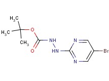 tert-butyl 2-(5-bromo-2-pyrimidinyl)hydrazinecarboxylate