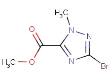 methyl 3-bromo-1-methyl-1H-1,2,4-triazole-5-carboxylate