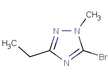 5-bromo-3-ethyl-1-methyl-1H-1,2,4-triazole