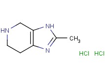 2-methyl-4,5,6,7-tetrahydro-3H-imidazo[4,5-c]pyridine dihydrochloride