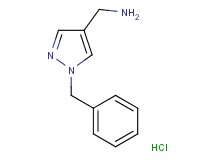 [(1-benzyl-1H-pyrazol-4-yl)methyl]amine hydrochloride