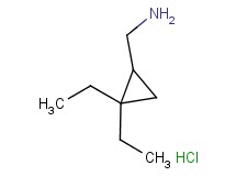 [(2,2-diethylcyclopropyl)methyl]amine hydrochloride