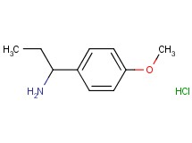 [1-(4-methoxyphenyl)propyl]amine hydrochloride