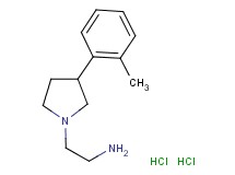 {2-[3-(2-methylphenyl)-1-pyrrolidinyl]ethyl}amine dihydrochloride
