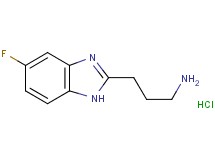 [3-(5-fluoro-1H-benzimidazol-2-yl)propyl]amine hydrochloride