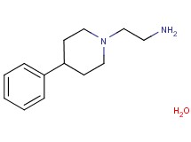 [2-(4-phenyl-1-piperidinyl)ethyl]amine hydrate