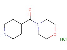 4-(4-piperidinylcarbonyl)morpholine hydrochloride