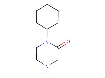 1-cyclohexyl-2-piperazinone