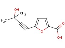 5-(3-hydroxy-3-methyl-1-butyn-1-yl)-2-furoic acid