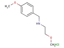 (4-methoxybenzyl)(2-methoxyethyl)amine hydrochloride