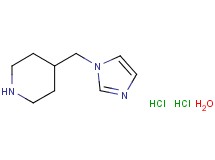 4-(1H-imidazol-1-ylmethyl)piperidine dihydrochloride hydrate