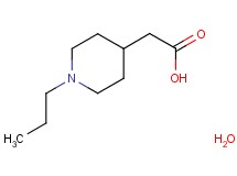 (1-propyl-4-piperidinyl)acetic acid hydrate