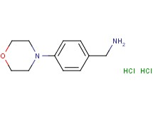 [4-(4-morpholinyl)benzyl]amine dihydrochloride