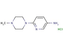 6-(4-methyl-1-piperazinyl)-3-pyridinamine hydrochloride