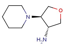 trans-4-(1-piperidinyl)tetrahydro-3-furanamine