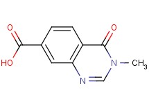3-methyl-4-oxo-3,4-dihydro-7-quinazolinecarboxylic acid