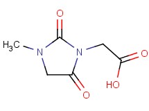 (3-methyl-2,5-dioxo-1-imidazolidinyl)acetic acid