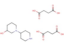 1,4'-bipiperidin-3-ol disuccinate (salt)