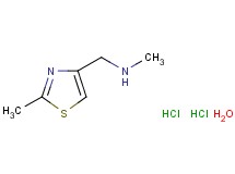 N-methyl-1-(2-methyl-1,3-thiazol-4-yl)methanamine dihydrochloride hydrate