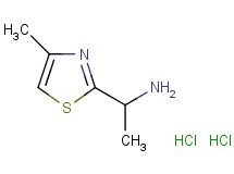 [1-(4-methyl-1,3-thiazol-2-yl)ethyl]amine dihydrochloride
