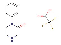 1-phenyl-2-piperazinone trifluoroacetate