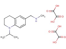 [(1-isopropyl-1,2,3,4-tetrahydro-6-quinolinyl)methyl]methylamine diethanedioate