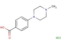 4-(4-methyl-1-piperazinyl)benzoic acid hydrochloride