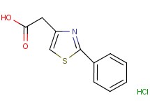 (2-phenyl-1,3-thiazol-4-yl)acetic acid hydrochloride