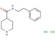 N-(2-phenylethyl)-4-piperidinecarboxamide dihydrochloride