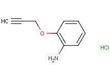 [2-(2-propyn-1-yloxy)phenyl]amine hydrochloride
