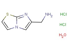 (imidazo[2,1-b][1,3]thiazol-6-ylmethyl)amine dihydrochloride hydrate