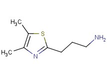 3-(4,5-dimethyl-1,3-thiazol-2-yl)-1-propanamine