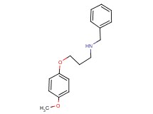 N-benzyl-3-(4-methoxyphenoxy)propan-1-amine