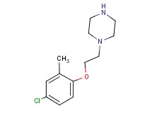1-[2-(4-chloro-2-methylphenoxy)ethyl]piperazine