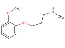 3-(2-methoxyphenoxy)-N-methyl-1-propanamine