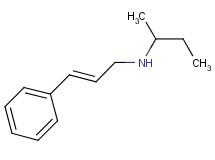 N-(sec-butyl)-3-phenyl-2-propen-1-amine
