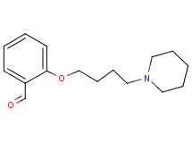 2-[4-(1-piperidinyl)butoxy]benzaldehyde