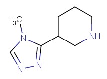 3-(4-methyl-4H-1,2,4-triazol-3-yl)piperidine