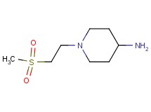 1-[2-(methylsulfonyl)ethyl]-4-piperidinamine