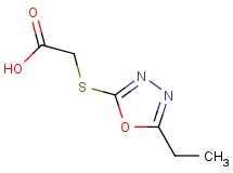 [(5-ethyl-1,3,4-oxadiazol-2-yl)thio]acetic acid