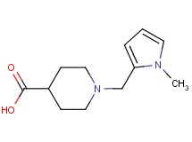 1-[(1-methyl-1H-pyrrol-2-yl)methyl]-4-piperidinecarboxylic acid