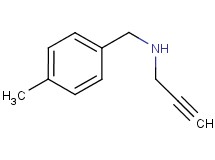 (4-methylbenzyl)2-propyn-1-ylamine