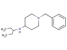1-benzyl-N-(1-ethylpropyl)piperidin-4-amine