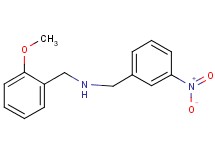 (2-methoxybenzyl)(3-nitrobenzyl)amine