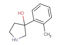 3-(2-methylphenyl)pyrrolidin-3-ol