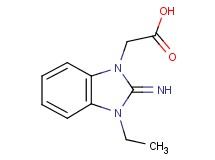 (3-ethyl-2-imino-2,3-dihydro-1H-benzimidazol-1-yl)acetic acid