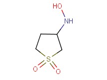 3-(hydroxyamino)tetrahydrothiophene 1,1-dioxide