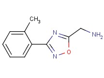 1-[3-(2-methylphenyl)-1,2,4-oxadiazol-5-yl]methanamine