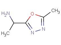 1-(5-methyl-1,3,4-oxadiazol-2-yl)ethanamine